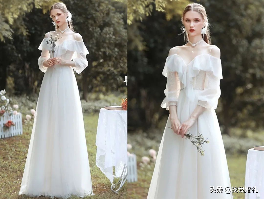 店内主打十款婚纱礼服,小众婚纱礼服推荐