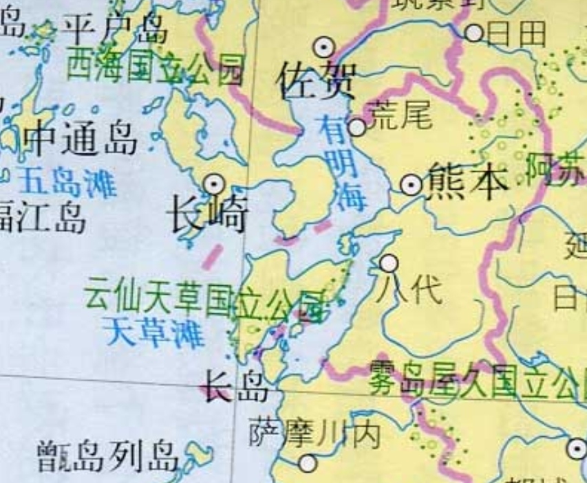 世界游玩地图大全,熊本县旅游线路