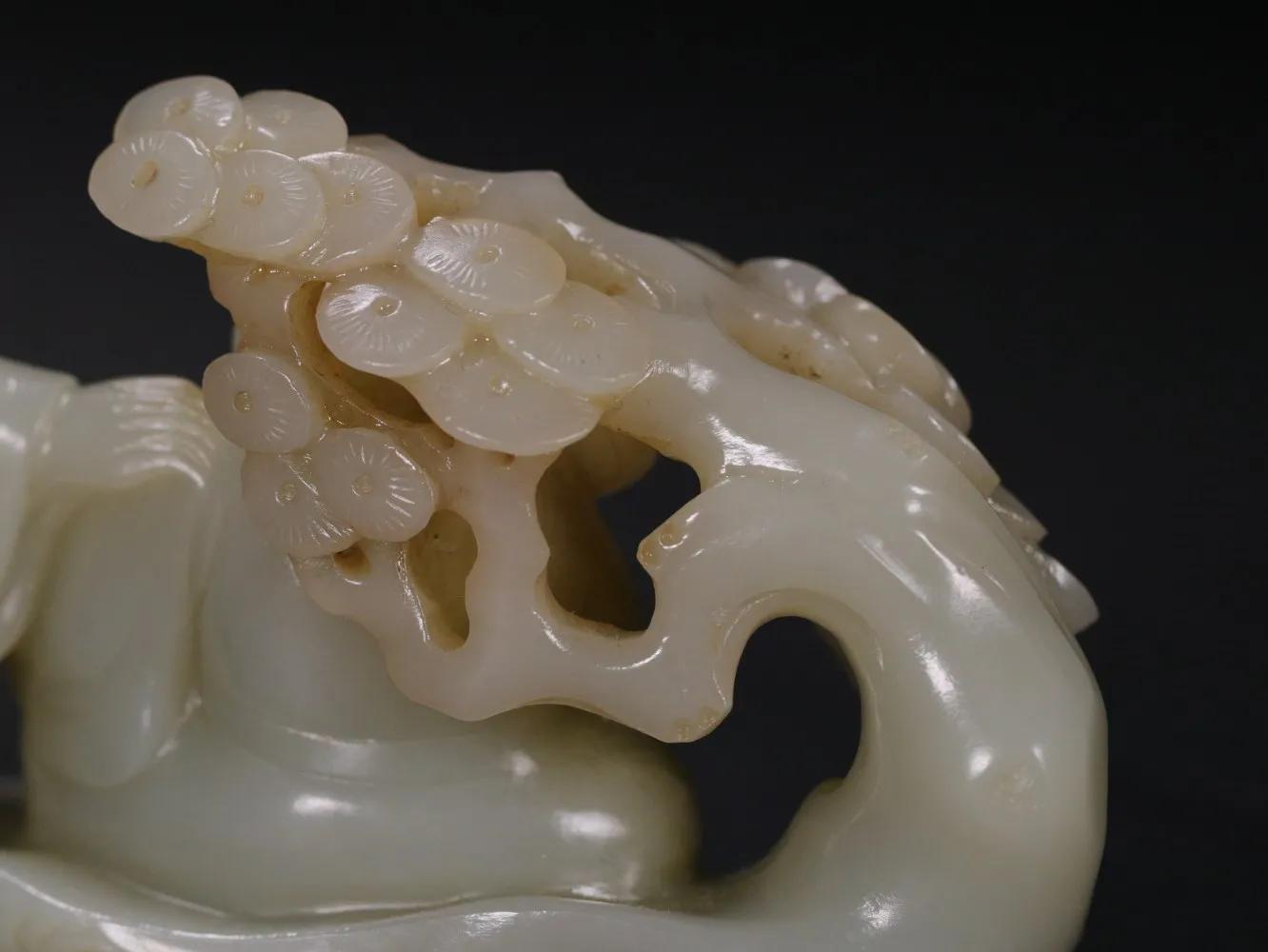 和田玉毛笔架,和田玉笔架视频大全