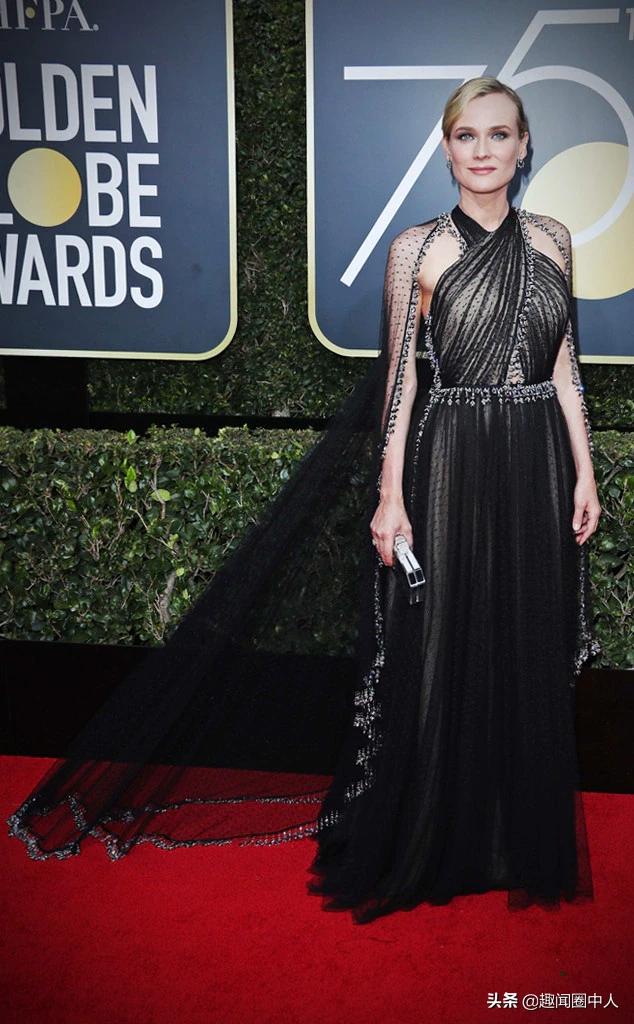 戴安克鲁格颁奖典礼视频完整版,红毯战神女星