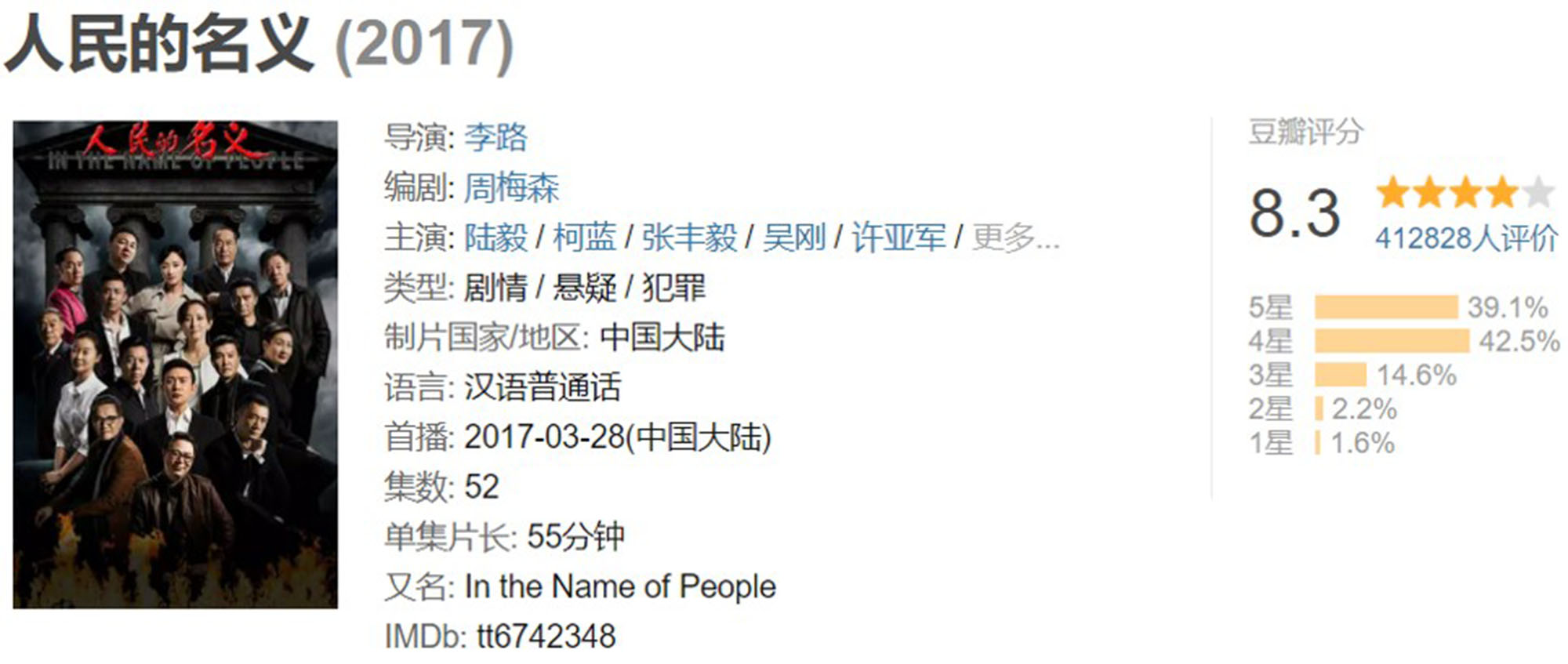 25部值得看三遍的高分国产电视剧,2015-2020国产高分爱情电视剧