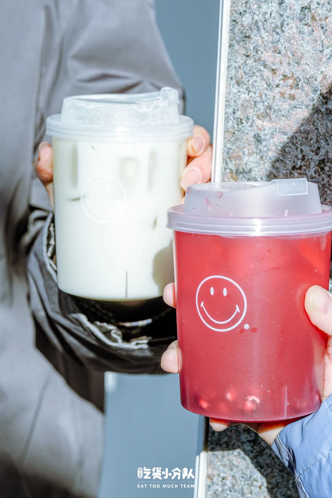 全球首家笑脸奶茶，来朝悦了