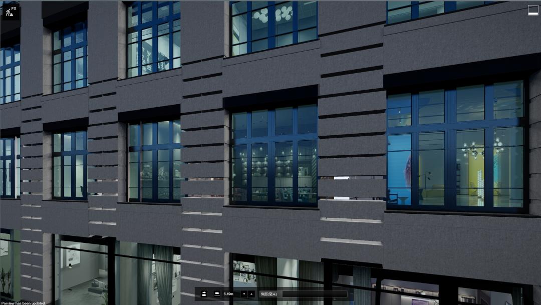 这样精美的室内橱窗竟然是贴图——exr透视贴图将颠覆你的认知