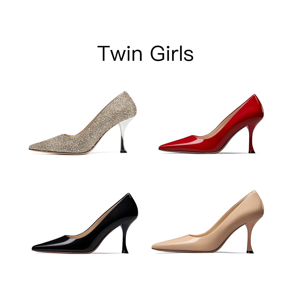 一款设计非常特别的高跟鞋,好看又有特点又有设计的高跟鞋