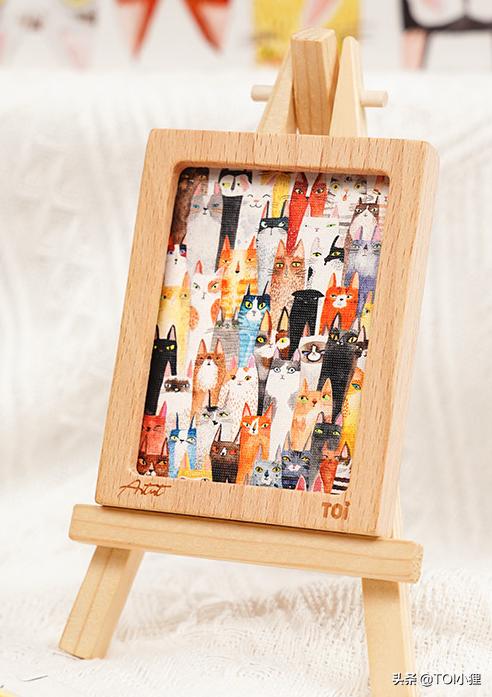 TOI图益儿童拼图,有难度还很好看的猫咪拼图