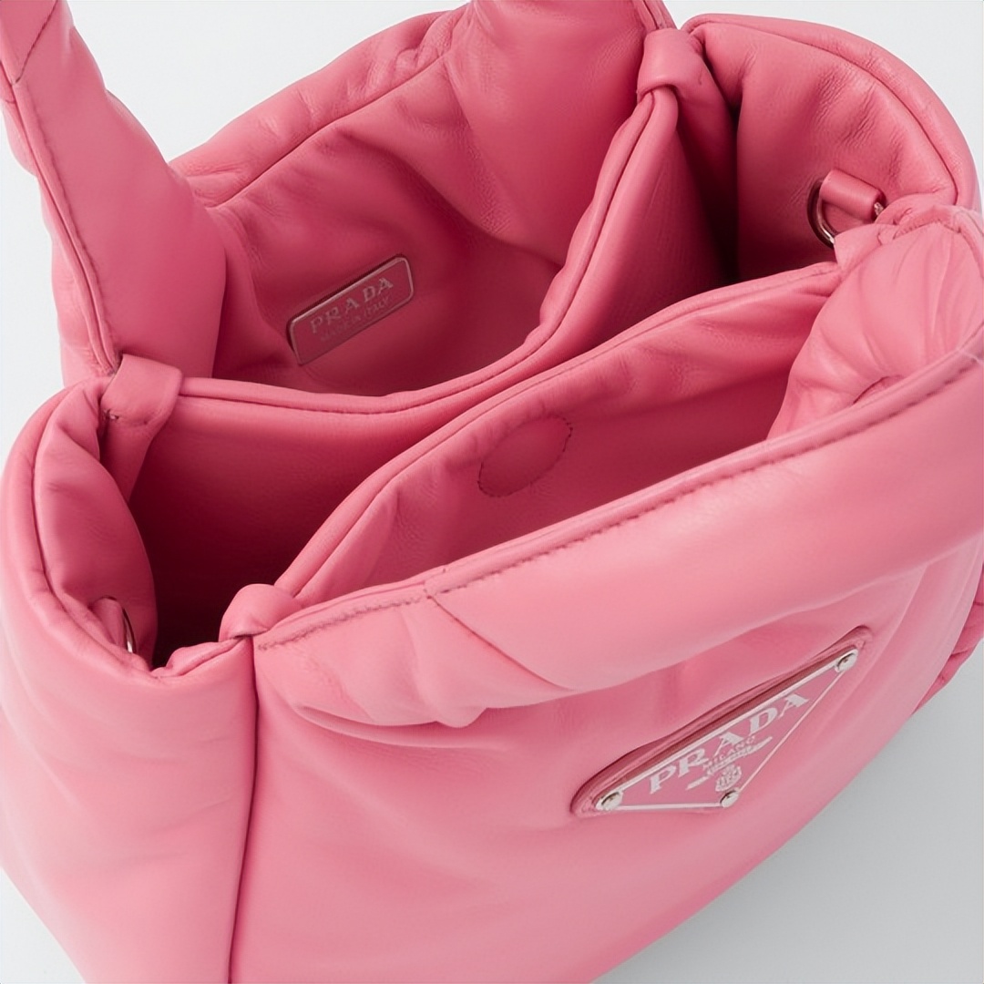 prada三合一牛皮版粉色,prada2023春夏新款图片