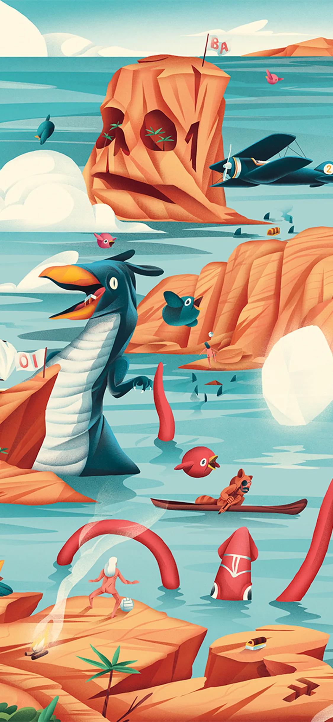 苹果14最新壁纸,你们要的壁纸来了