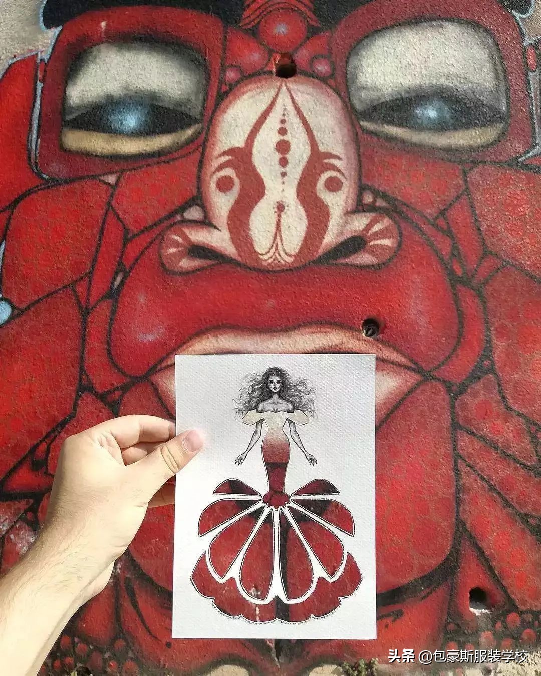 国际时尚插画师插画作品欣赏图文,创意插画古埃及