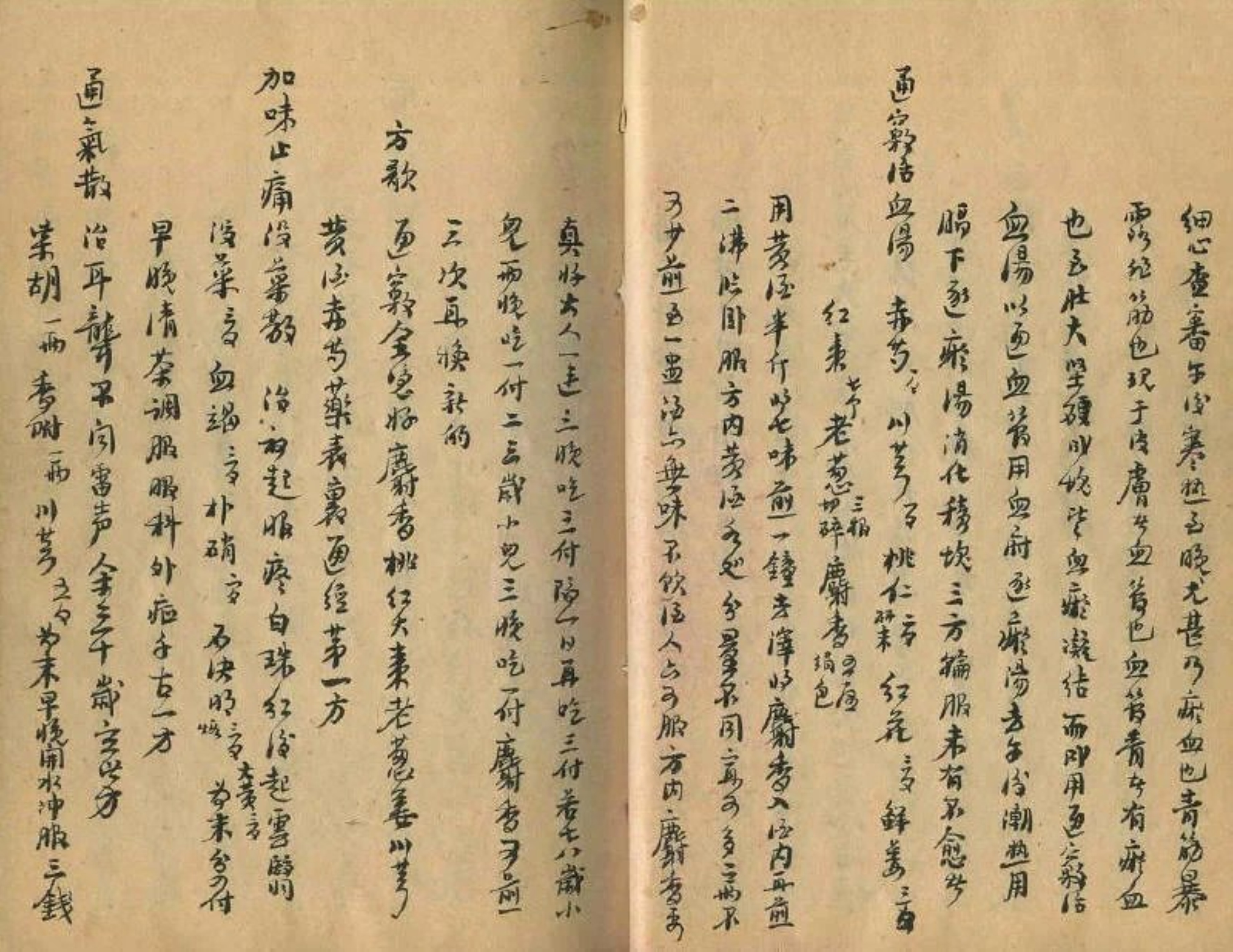 民间中医验方秘方手抄本汇集,中医治半身不遂最好的方法