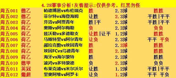 4月29日竞彩英冠赛事，理性对待