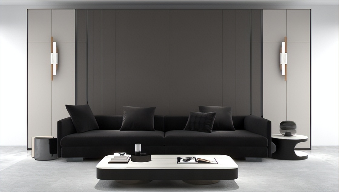 广州高端极简轻奢沙发背景墙,高端沙发背景墙现代轻奢