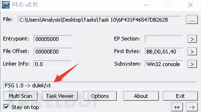 恶意软件分析102之零门栏“上头”分析