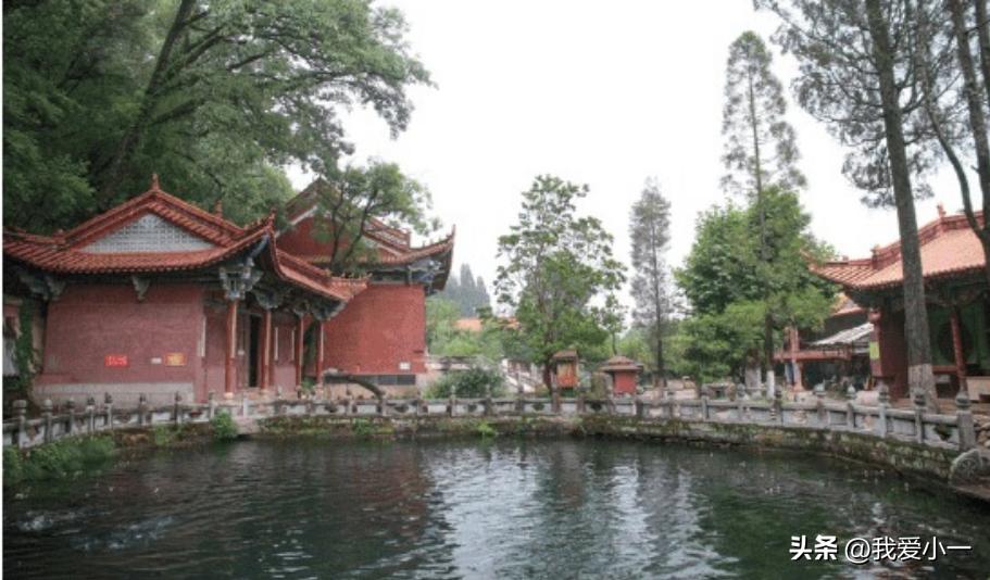 云南昆明古建筑群图,云南省昆明市官渡古镇古建筑