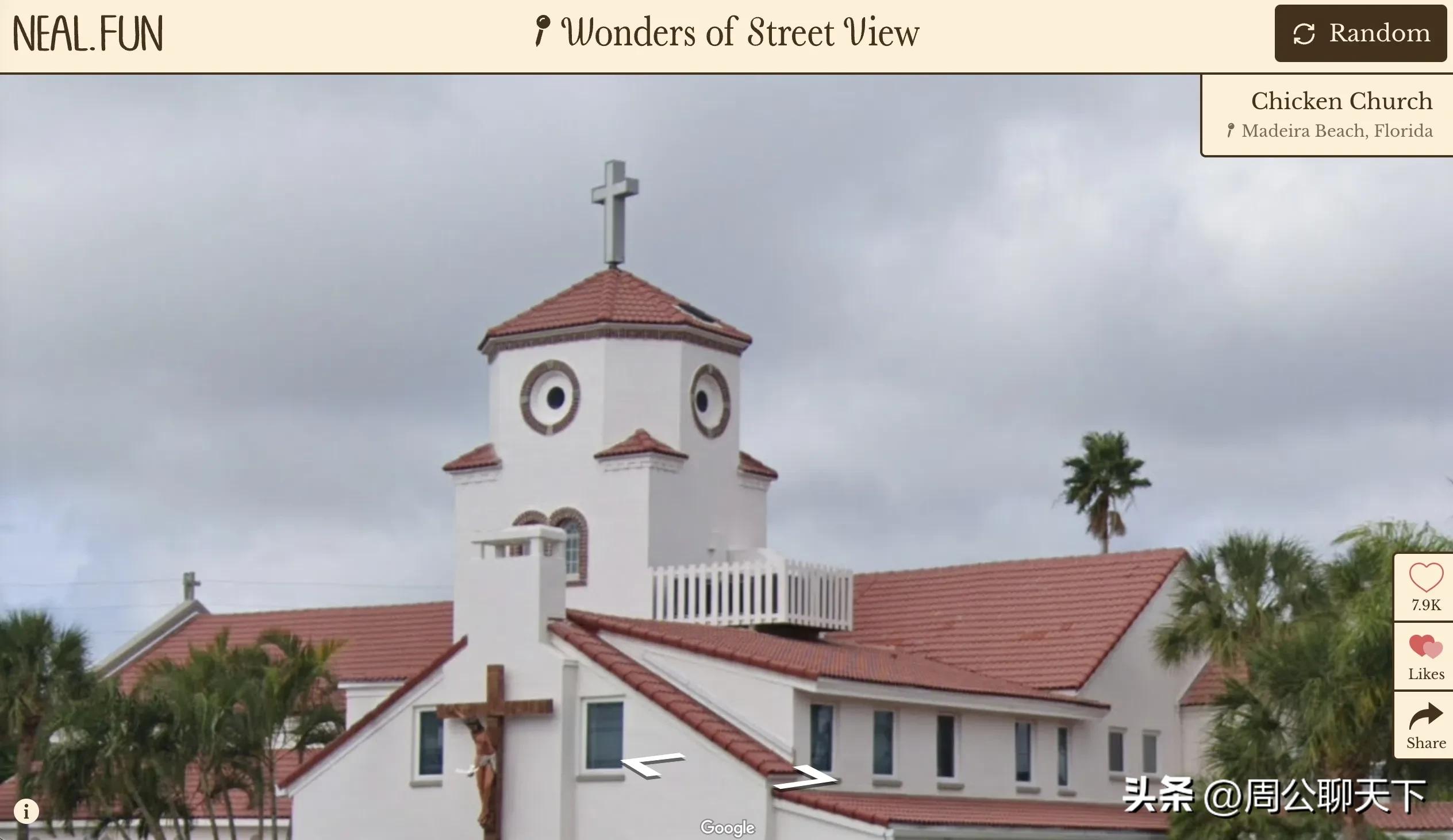 谷歌地图诡异街景,谷歌地图不能用了