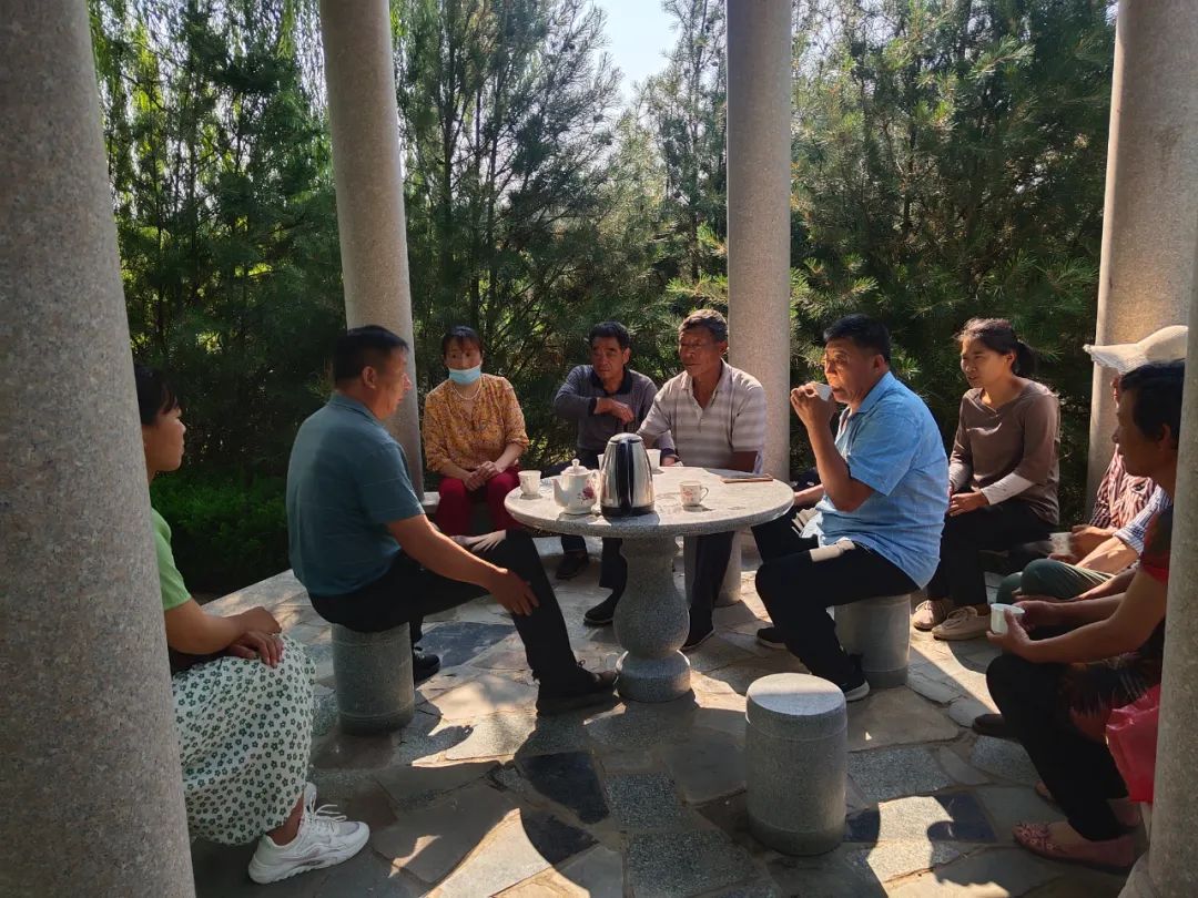 书记茶亭“泡出”和谐茶---石家屋村“书记茶亭”侧记