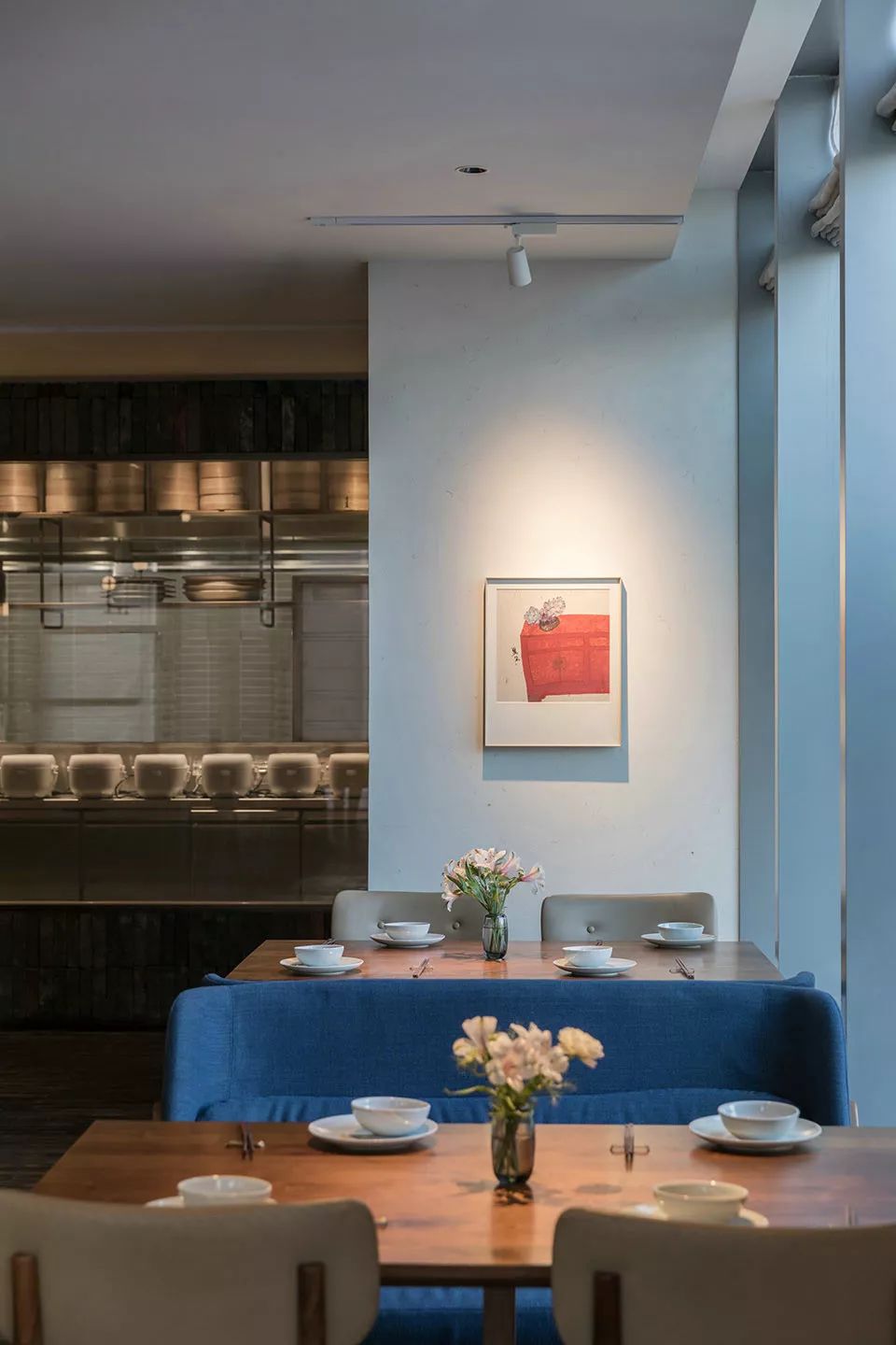 新中式餐厅饭店装修设计,大型餐厅装修设计案例欣赏