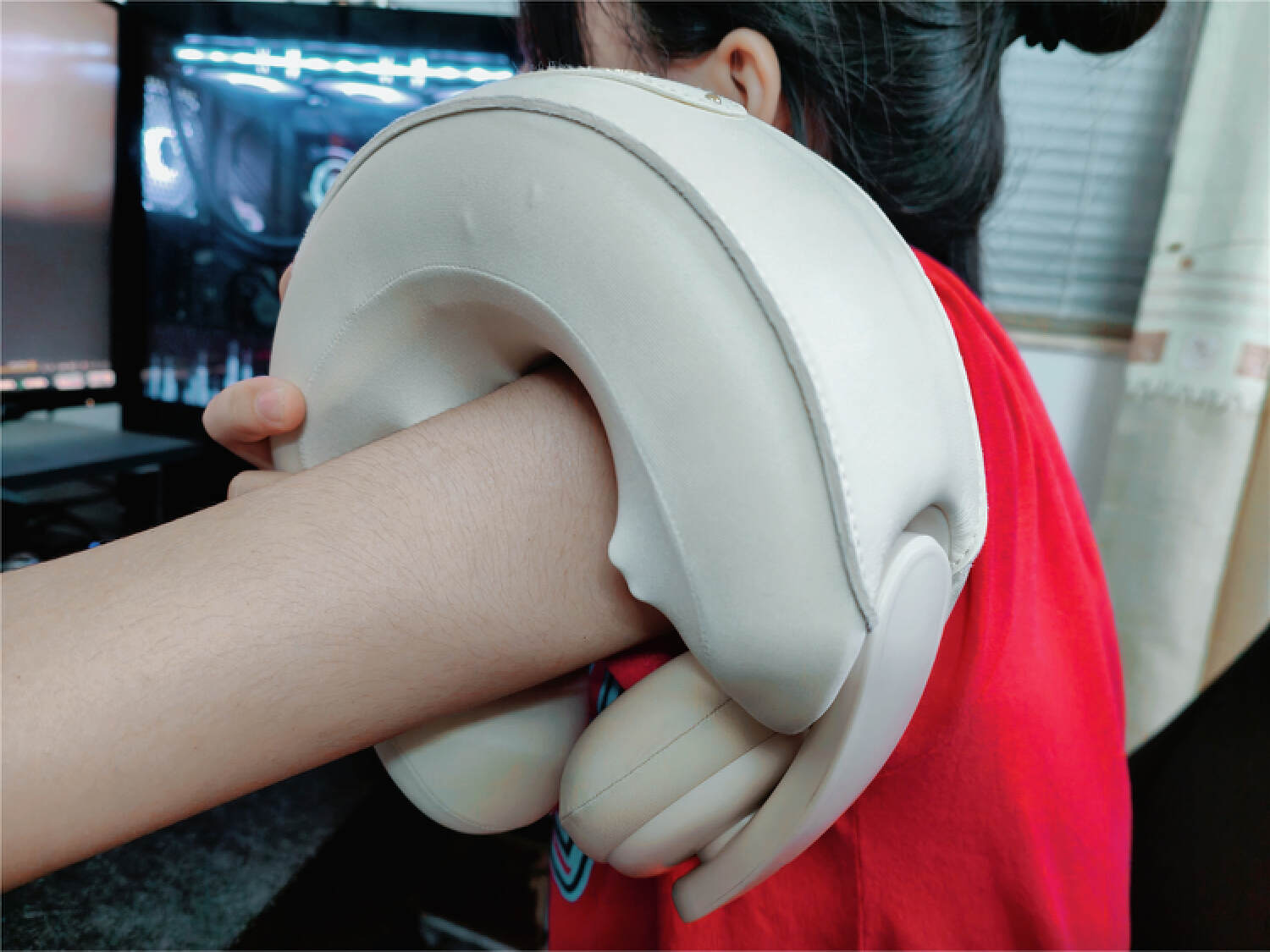 手动按摩颈椎仪器测评,按摩颈椎肩膀的按摩器测评