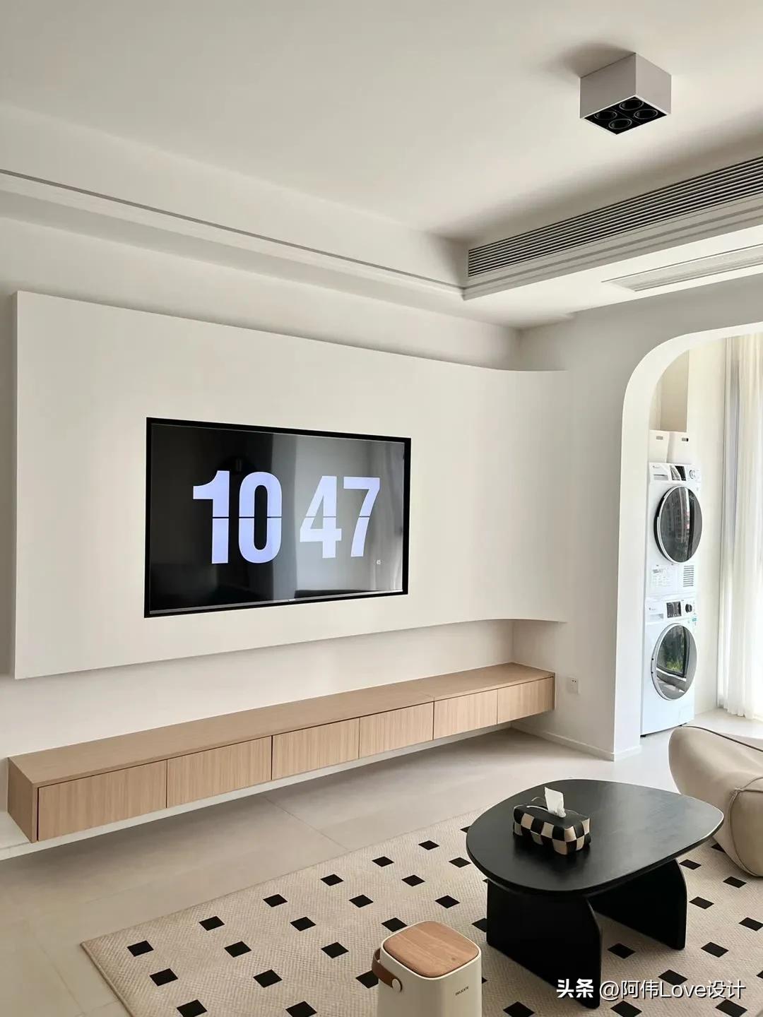 现代流行装修风格客厅效果图,装修风格现代轻奢风