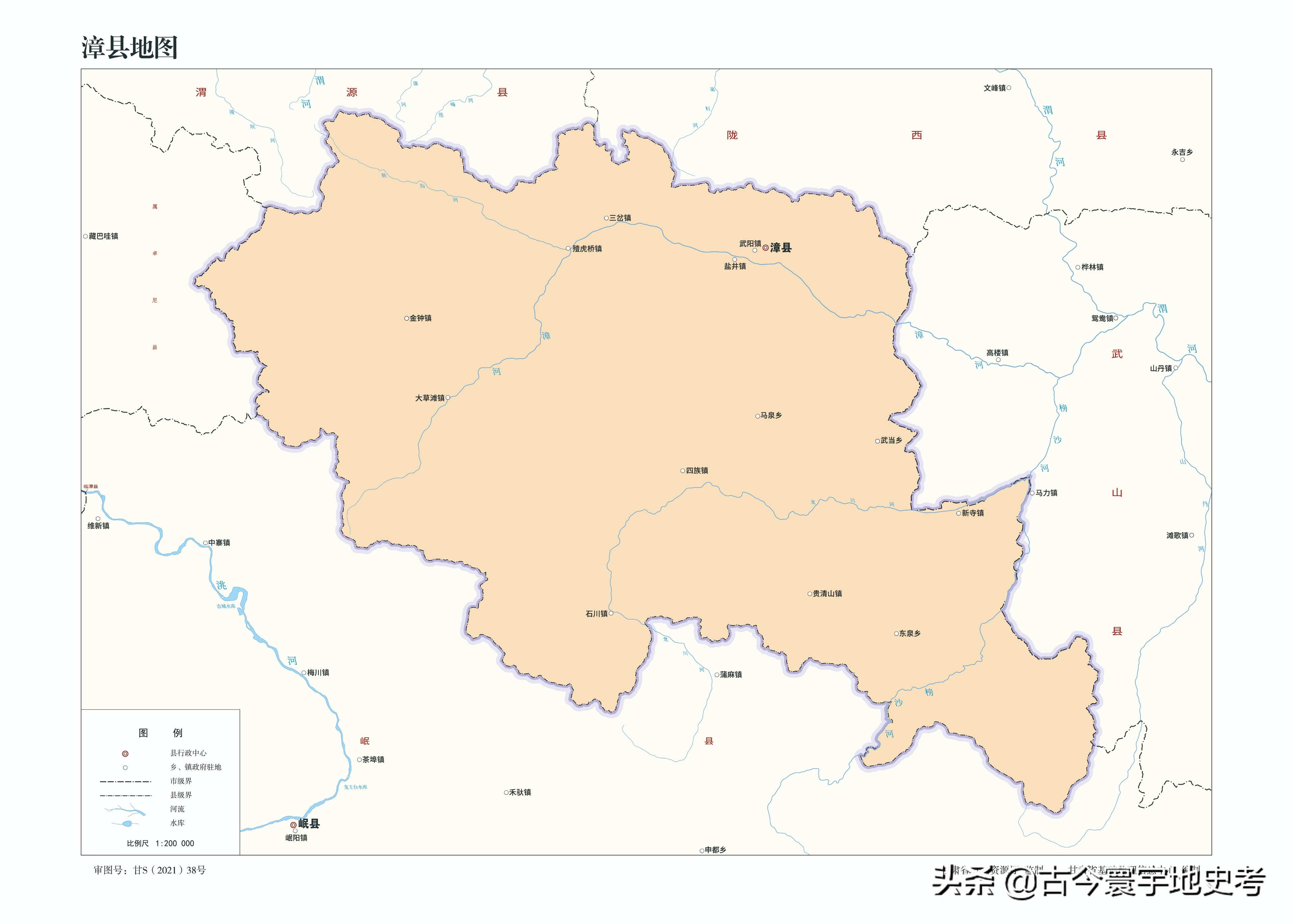 甘肃省各市州县地图,甘肃省旅游交通地图