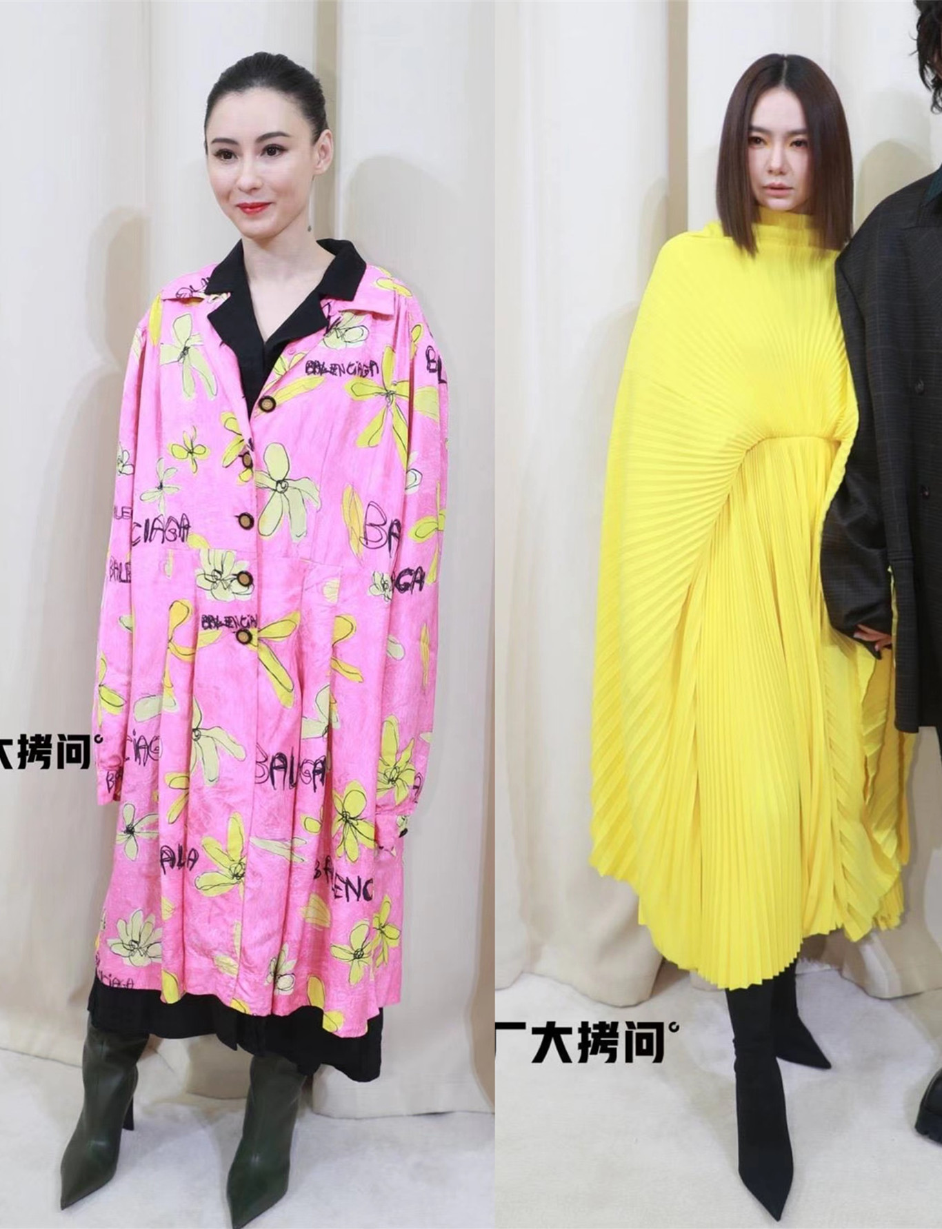 照抄T台也是技术活！周迅15万+套装被嫌廉价，超模雎晓雯也翻车