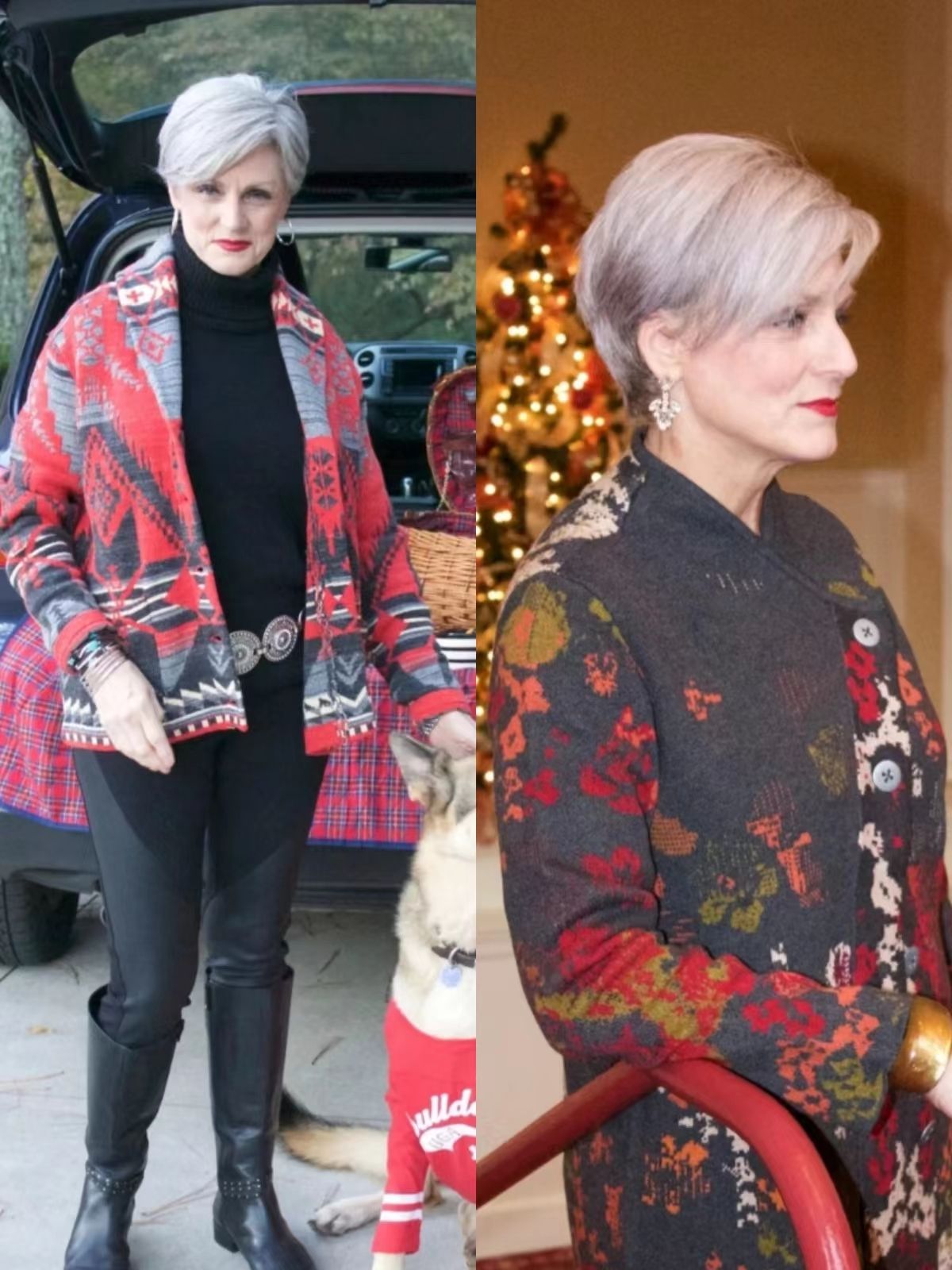 40岁女人穿衣搭配气质外套,60岁的女人穿衣服怎么搭配好看