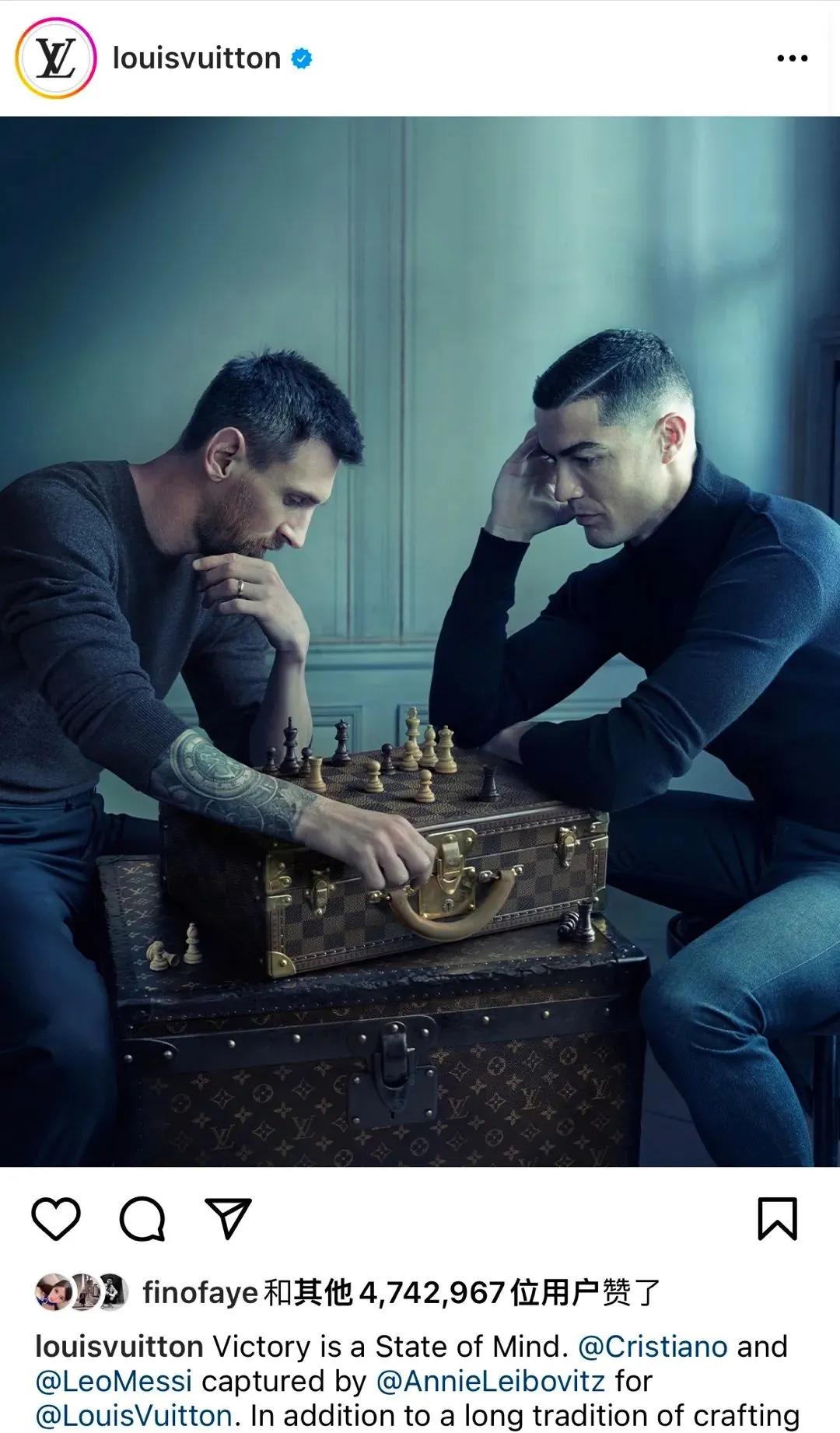 c罗晒和梅西的合影,c罗和梅西的霸气合照