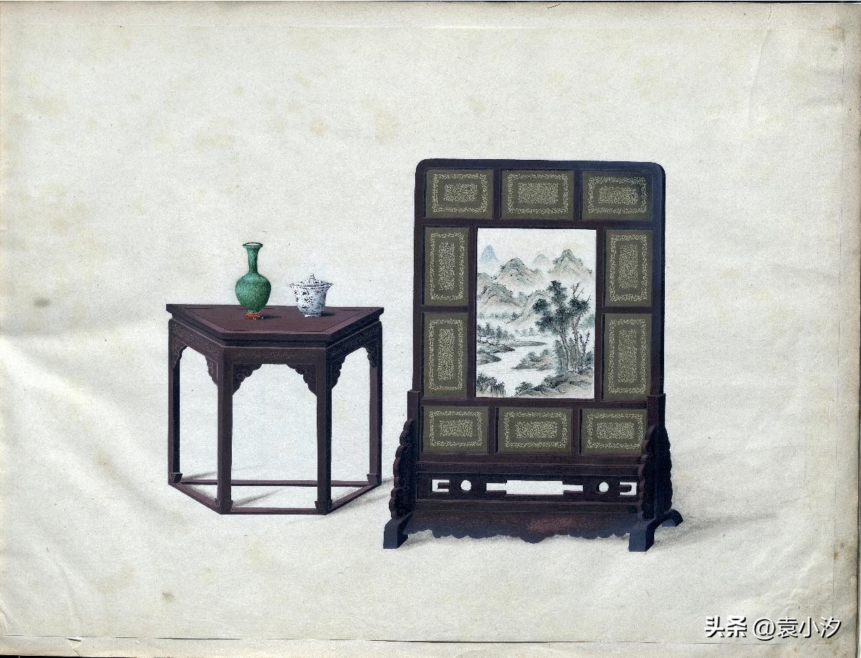 清朝时期农民家具老照片,清朝老宅素材高清图片