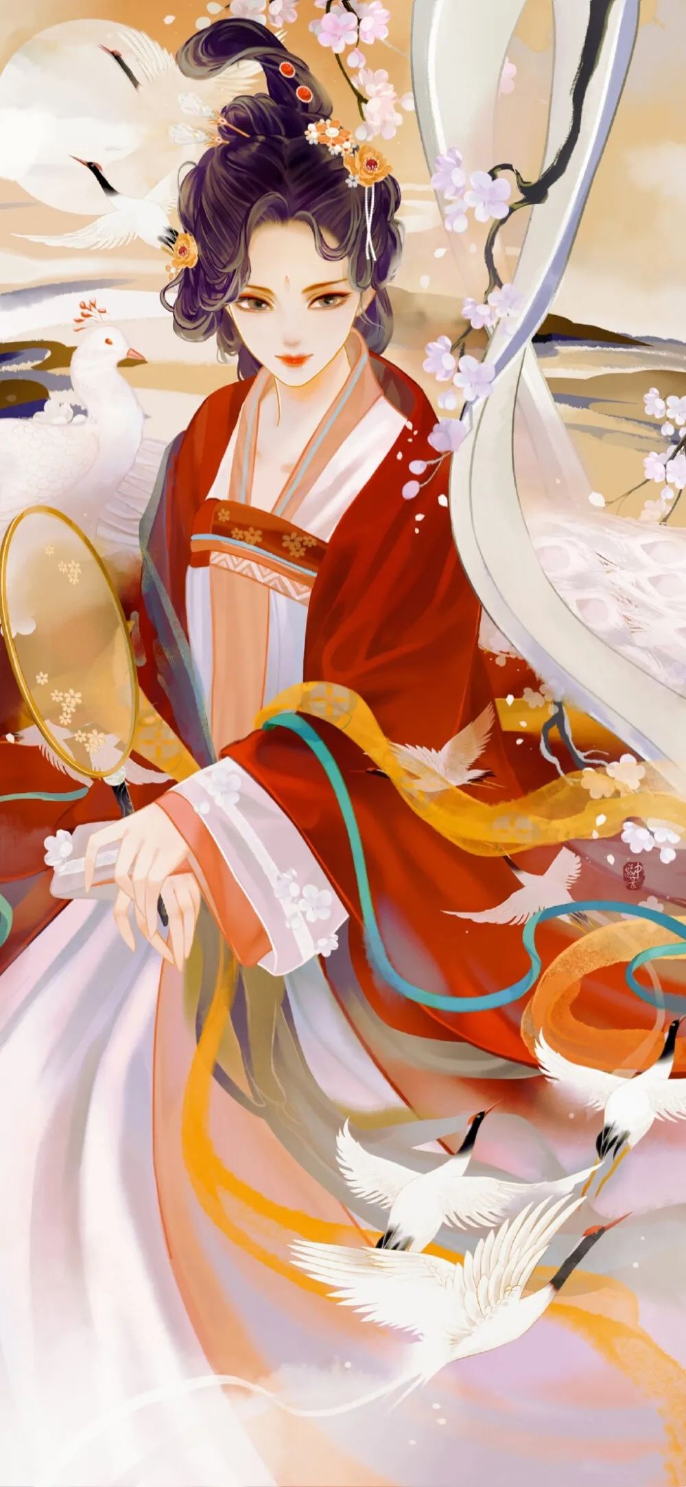 唯美意境剑古风壁纸,赵丽颖古风唯美壁纸