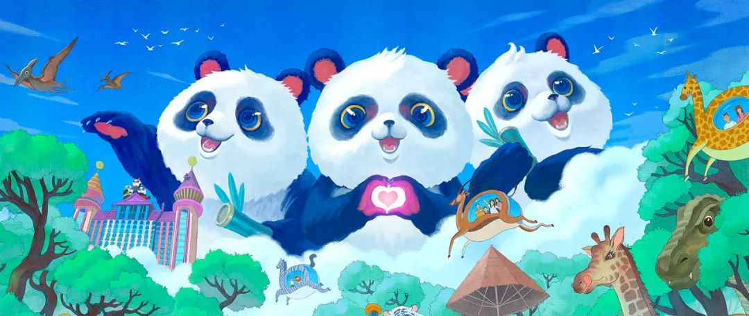 广州长隆动物园绘画,长隆动物园绘画