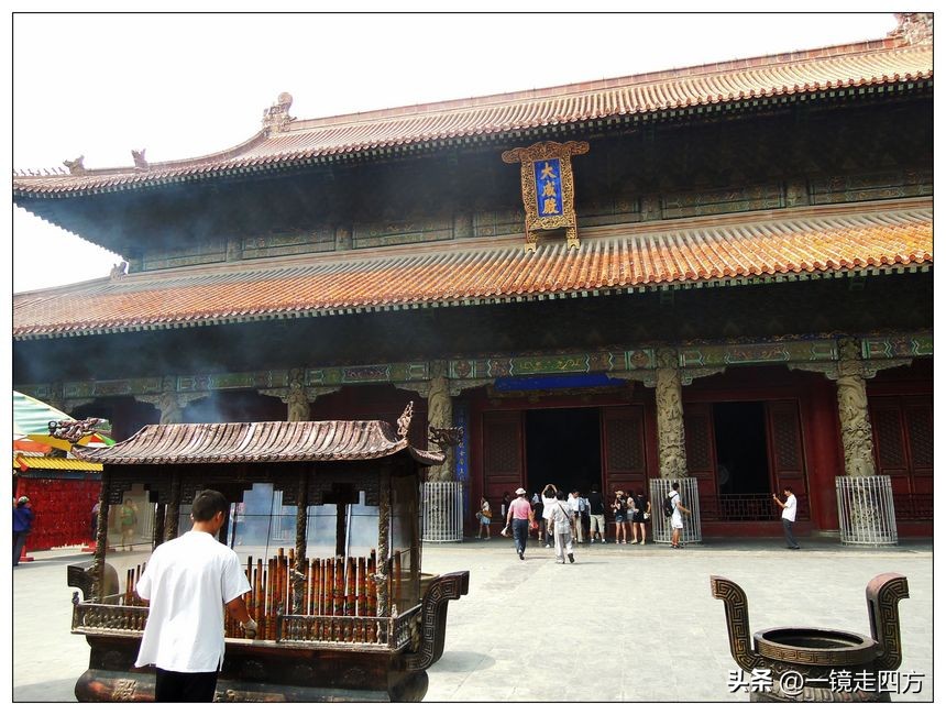 曲阜孔子故居简介,曲阜孔子庙建筑图片