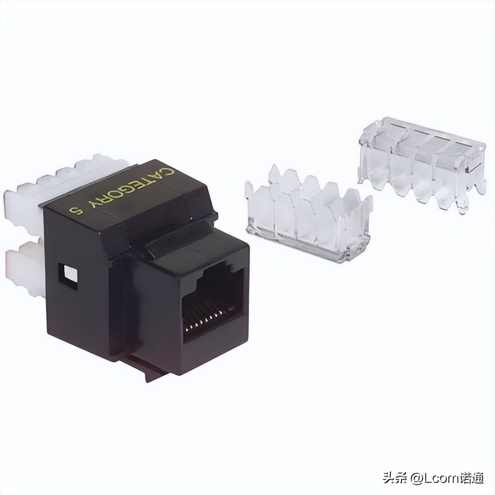 水晶头母头正确接线方法视频,网线水晶头座安装方法