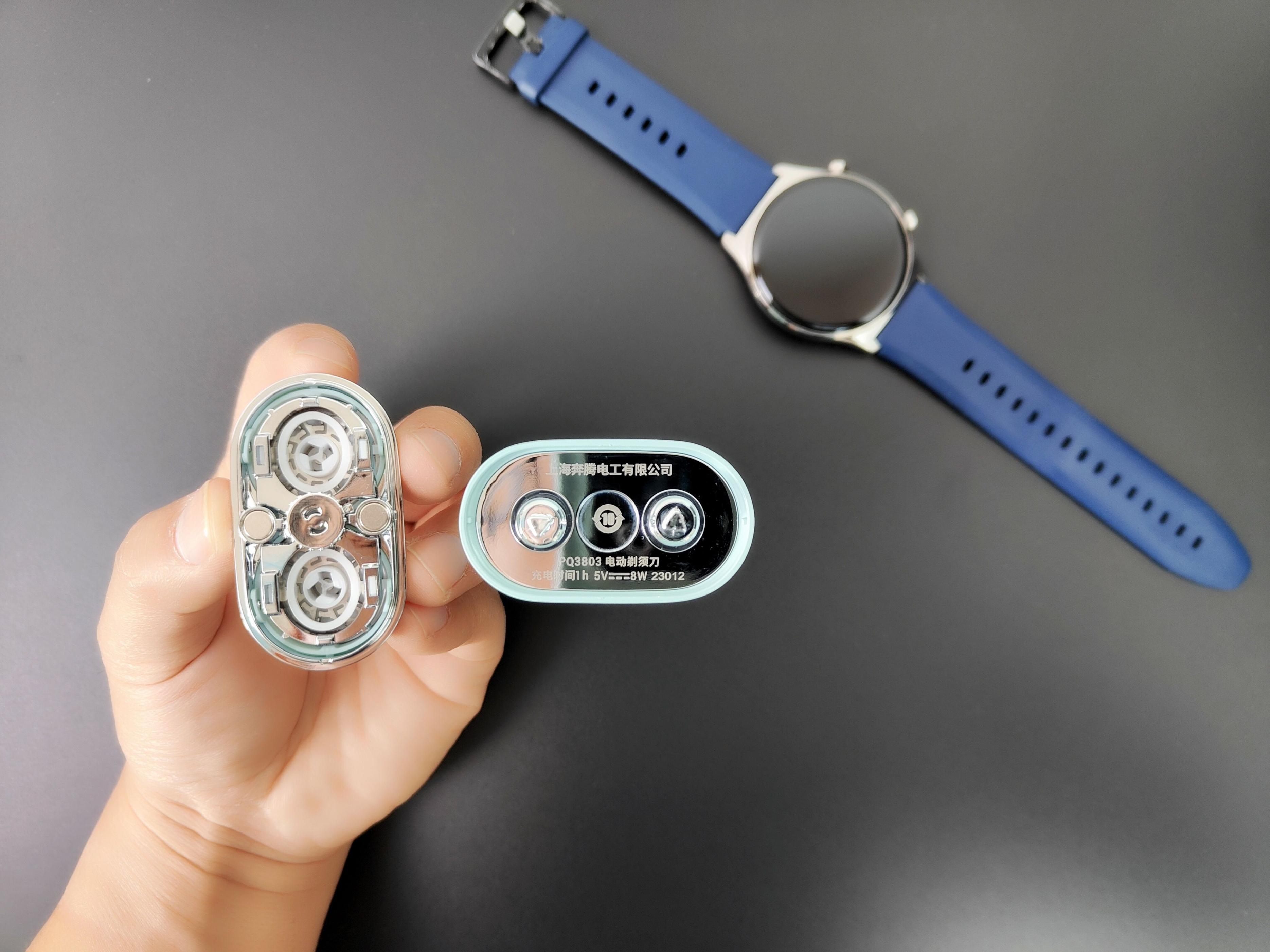 奔腾剃须刀pq3803真实测评,一把满是科技感的剃须刀