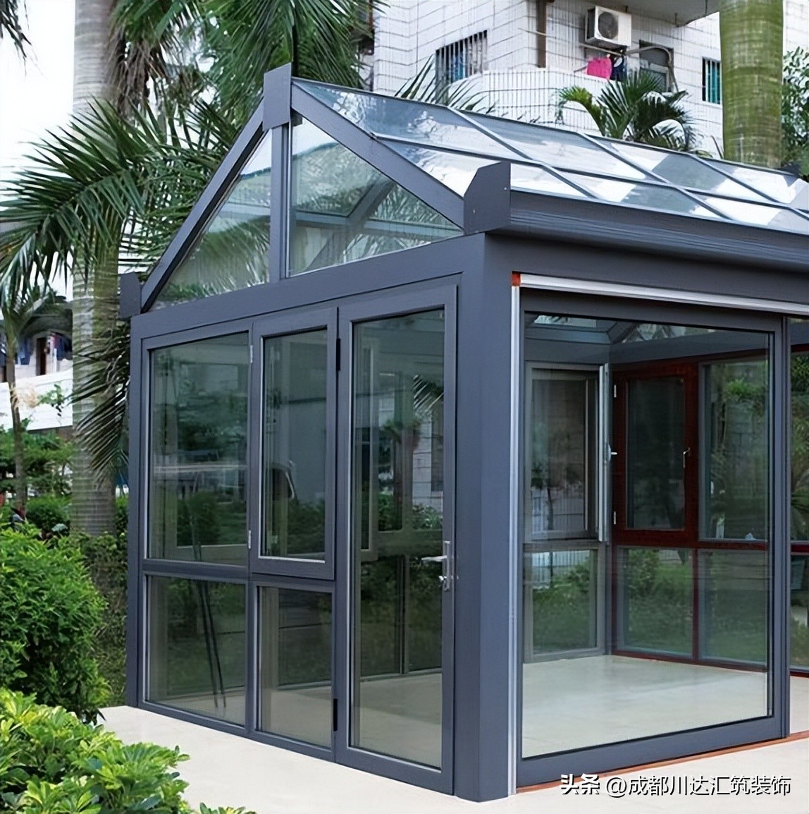 露台搭建阳光房最省钱,搭建阳光房用pvc耐力板几毫米可以