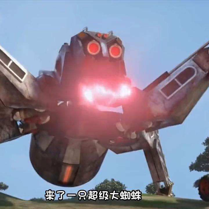 恐龙卡车大战小霸王,恐龙机械卡车动画片