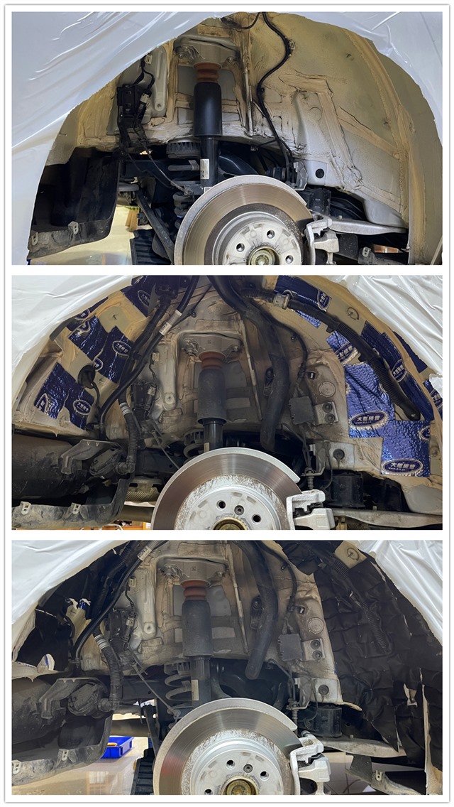 宝马325li曜夜高速隔音,宝马325全车做隔音