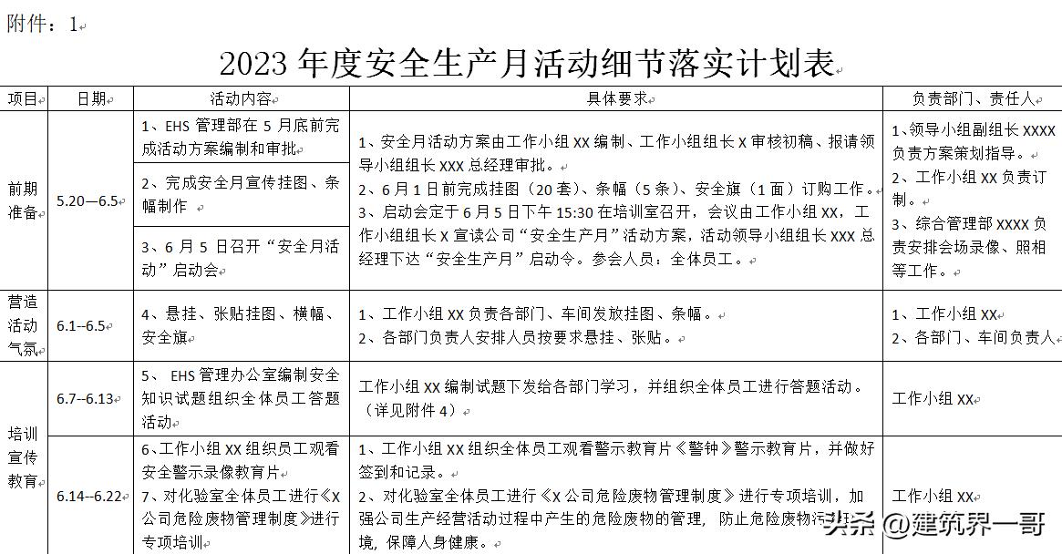 2023年安全生产月活动方案的通知,2023年省安全生产月活动方案