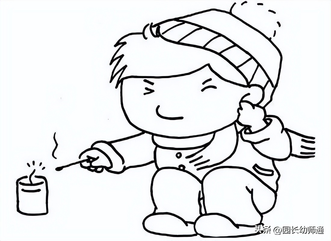 春节龙的简笔画怎么画简单又好看,6-12岁2022年春节简笔画