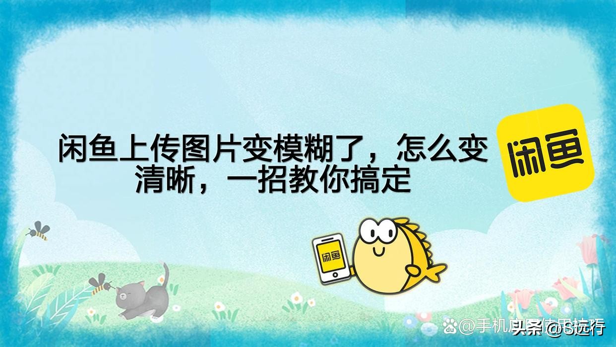 闲鱼发布照片模糊怎么办,闲鱼怎么上传照片变清晰