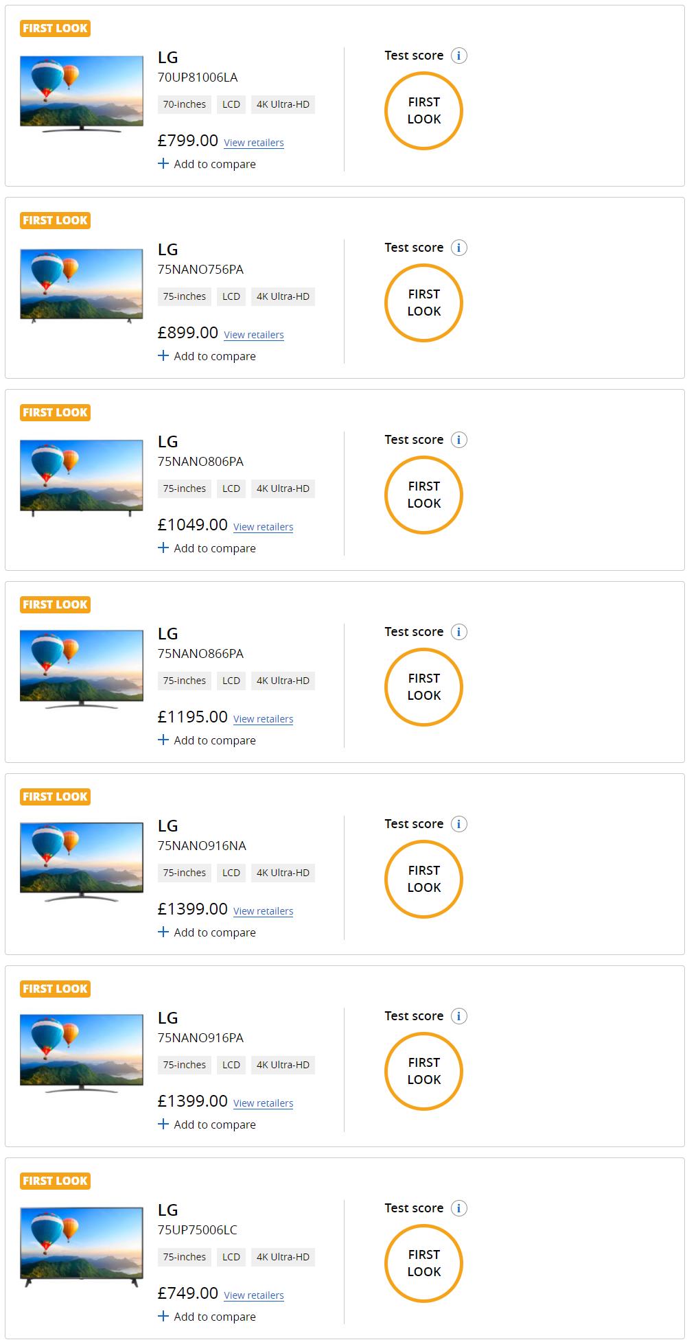 英国测评出五大电视机品牌,韩国原装电视哪款最好