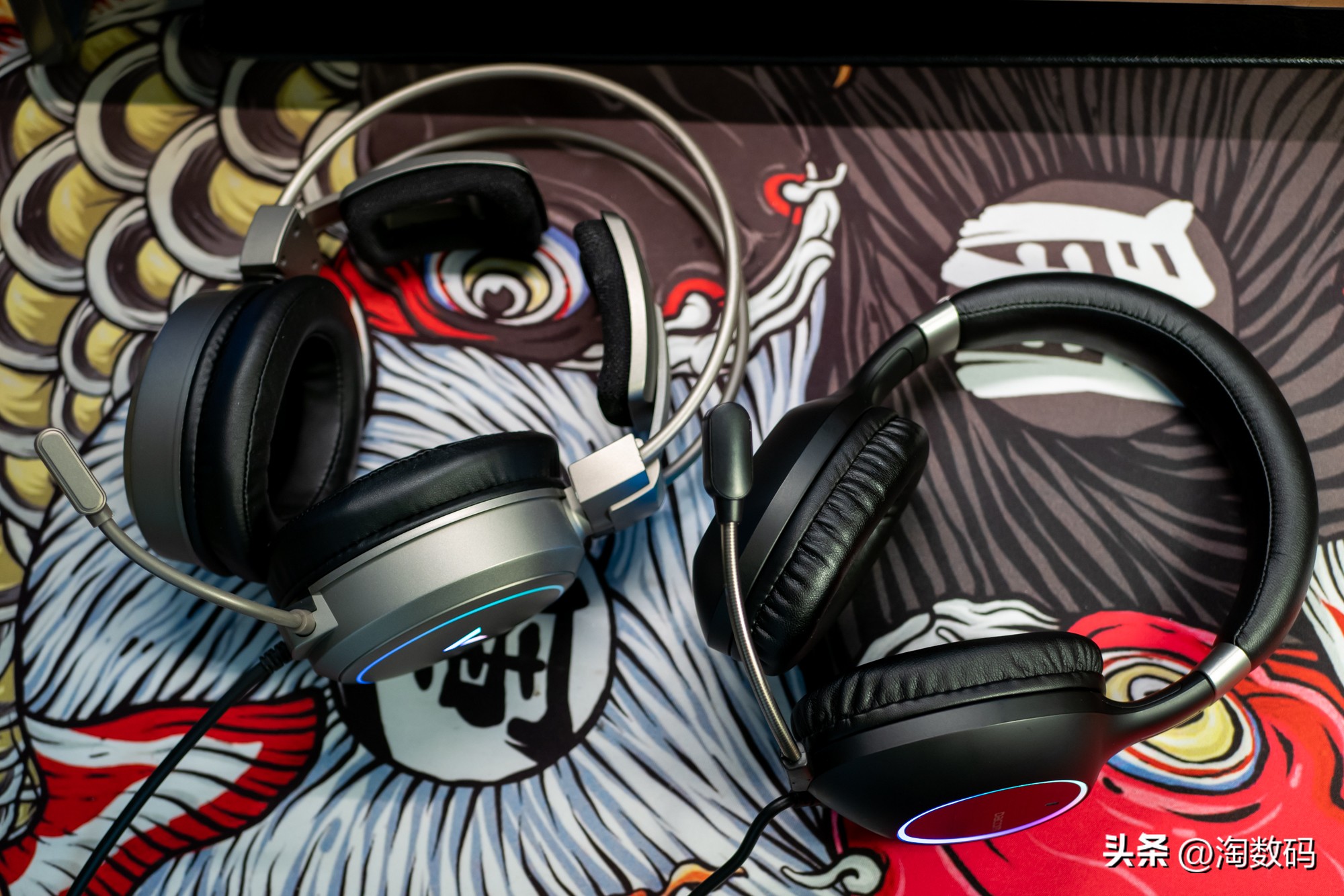 拒绝洋垃圾¥39入手RGB灯数字7.1虚拟声电竞游戏耳麦GH06开箱简评