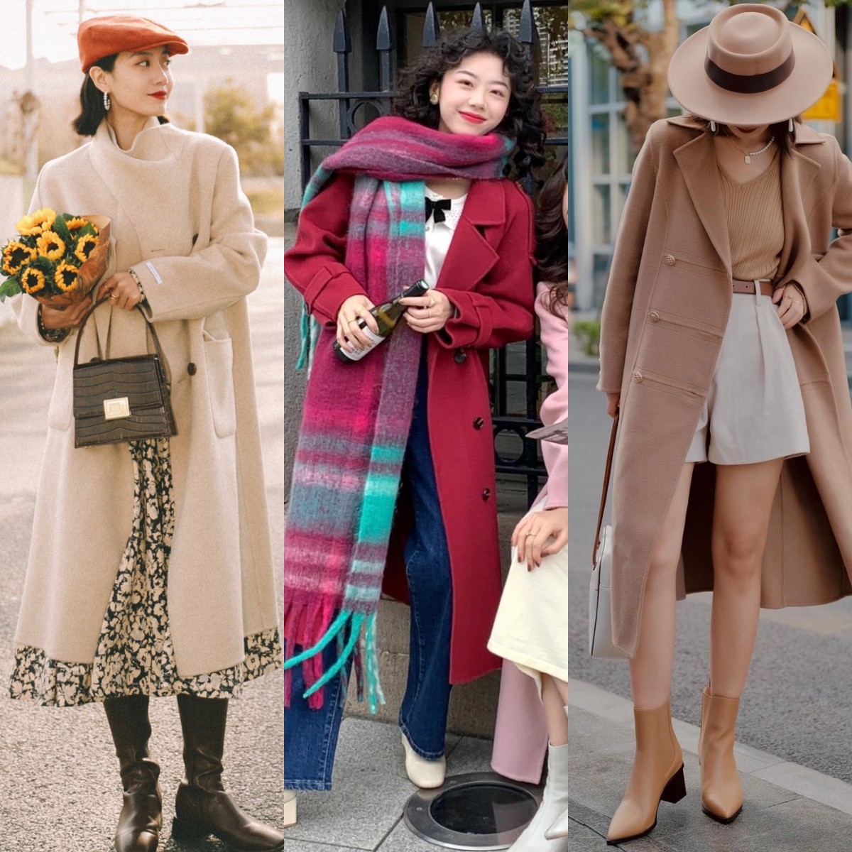 黑色大衣永不过时的经典色,今年流行的大衣颜色怎么选