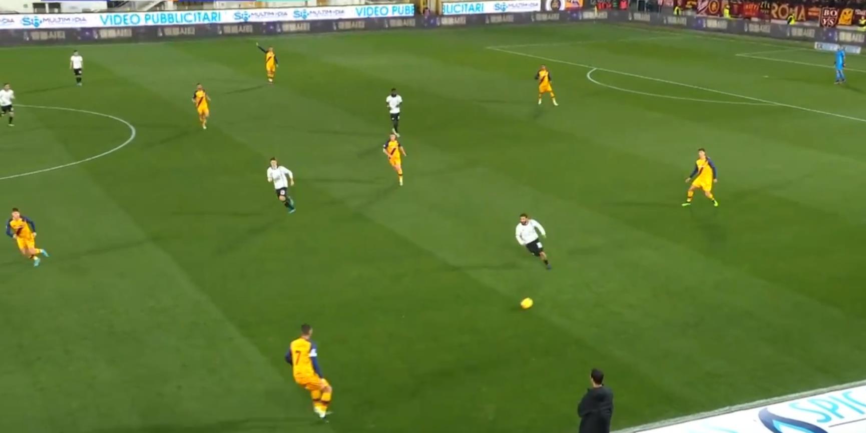 罗马一脚射门,罗马队经典射门