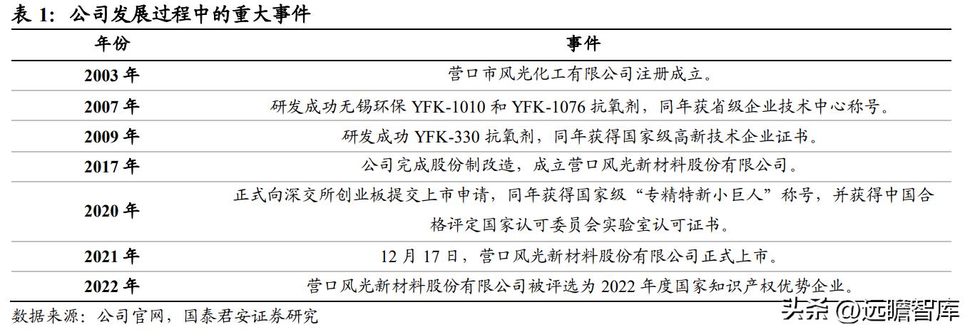 高分子材料龙头，风光股份：抗氧剂奋发踔厉，催化剂未来可期