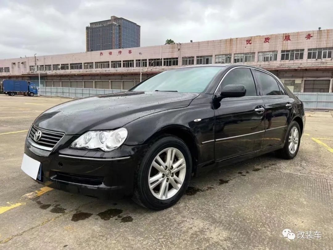 气动宽体丰田锐志,气动宽体姿态