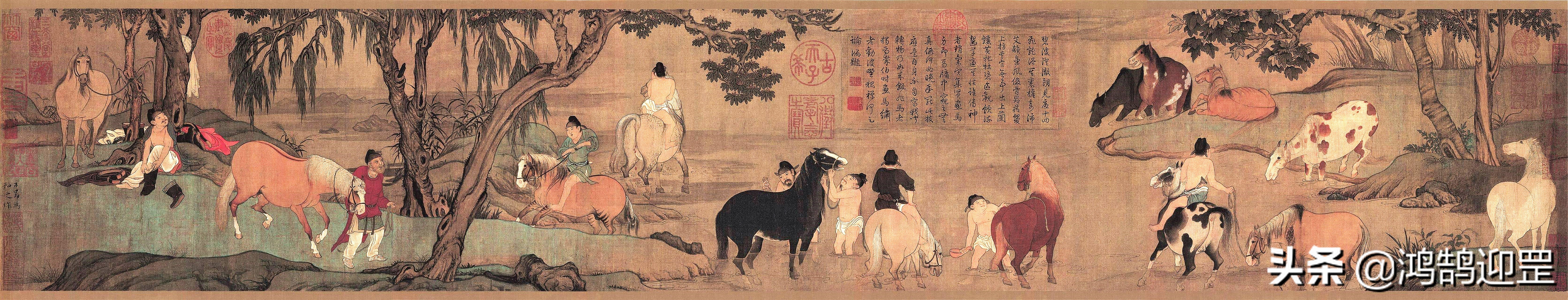 看十大传世名画秒懂中国绘画史,中国画写实名画