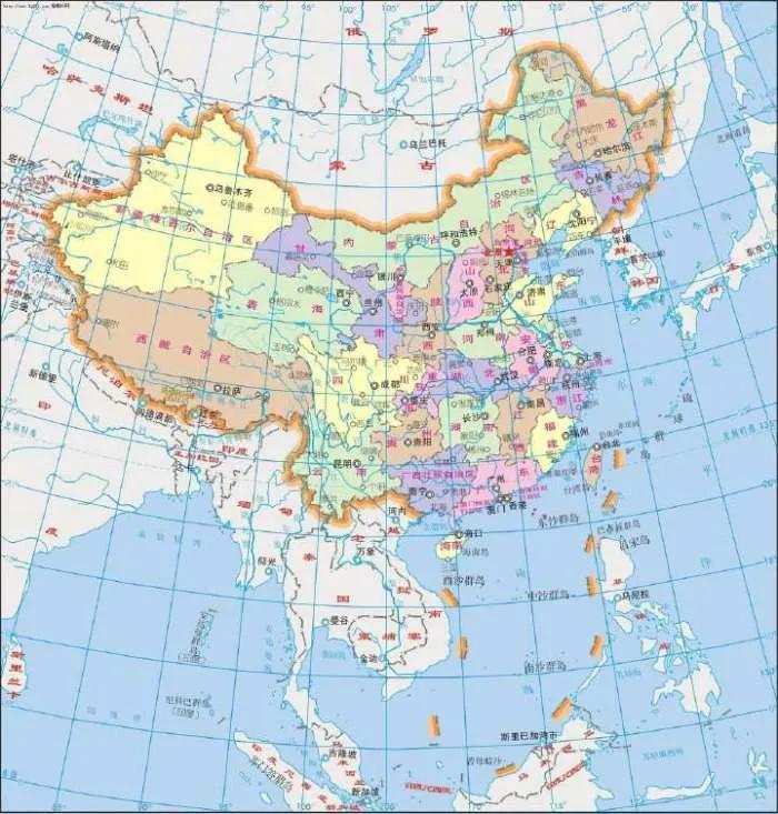 你眼中的中国地图长什么样子,你认为的中国是什么样的