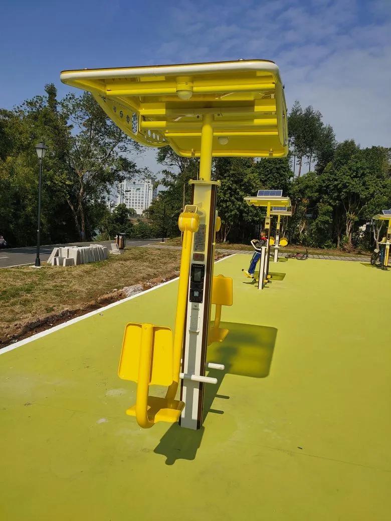 赞！钦江边这个智能运动场智能感满满，你去过吗？