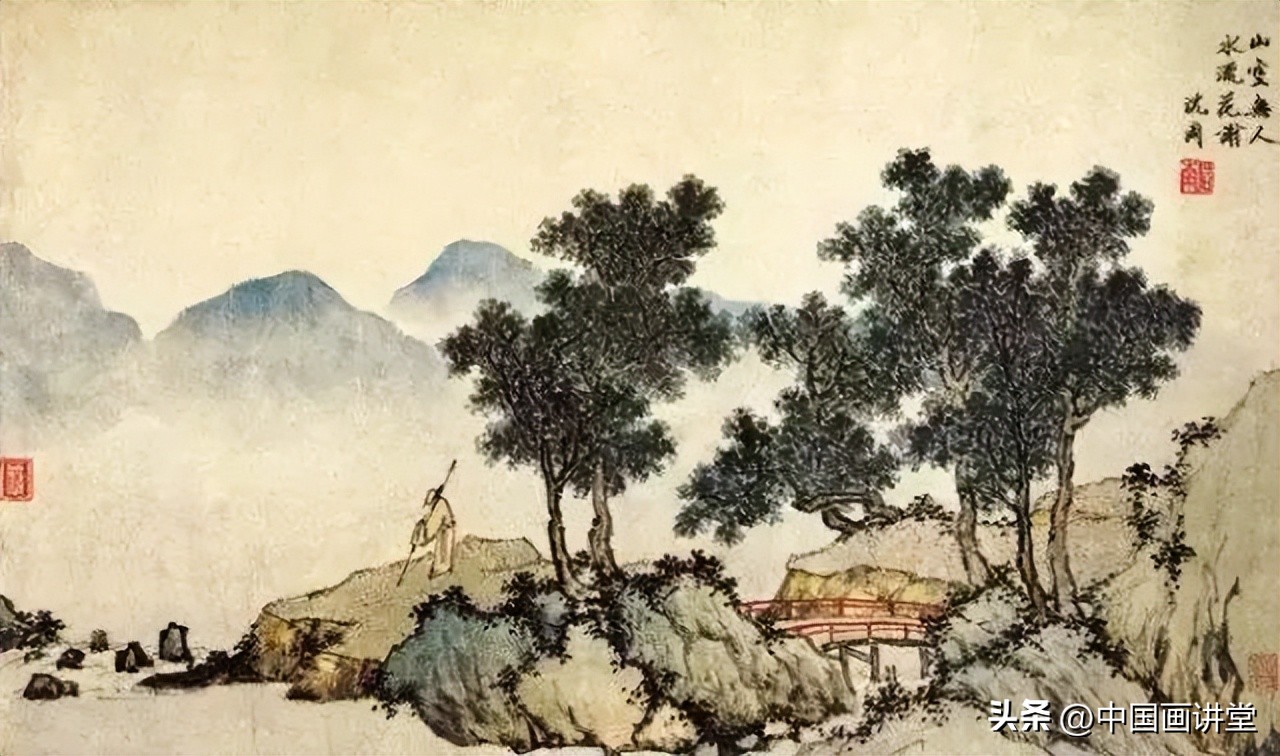 明代山水画100幅大饱眼福值得借鉴,明清高清山水作品欣赏