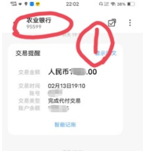 网民发现有冒牌农业银行发送诈骗短信险些上当，农行南充分行回应：我行短信尾号均为95599,请大家注意甄别