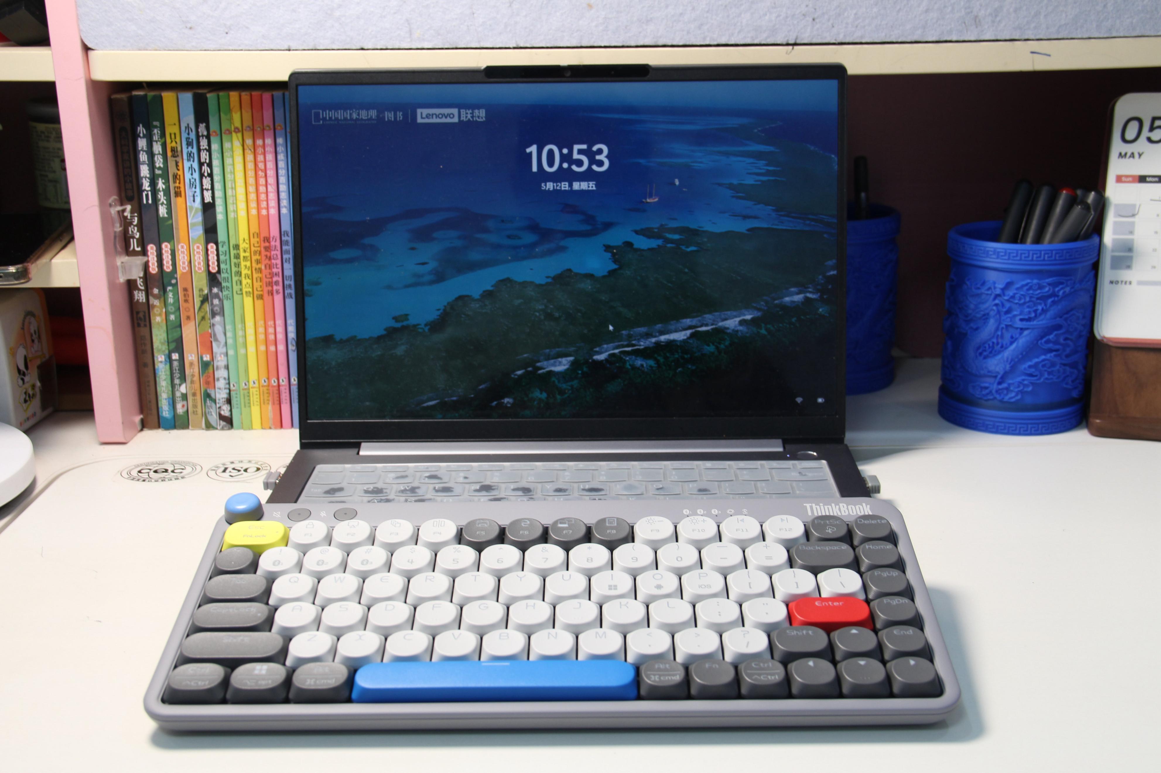 Thinkbook星雾粉机械键盘,thinkbook机械键盘KBPro评测